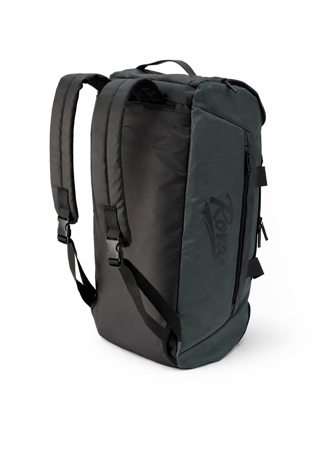 Rova Co Duffle Backpack - Slate/Olive