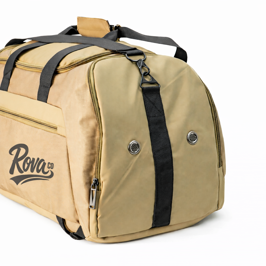 Rova Co Duffle Backpack - Sandy