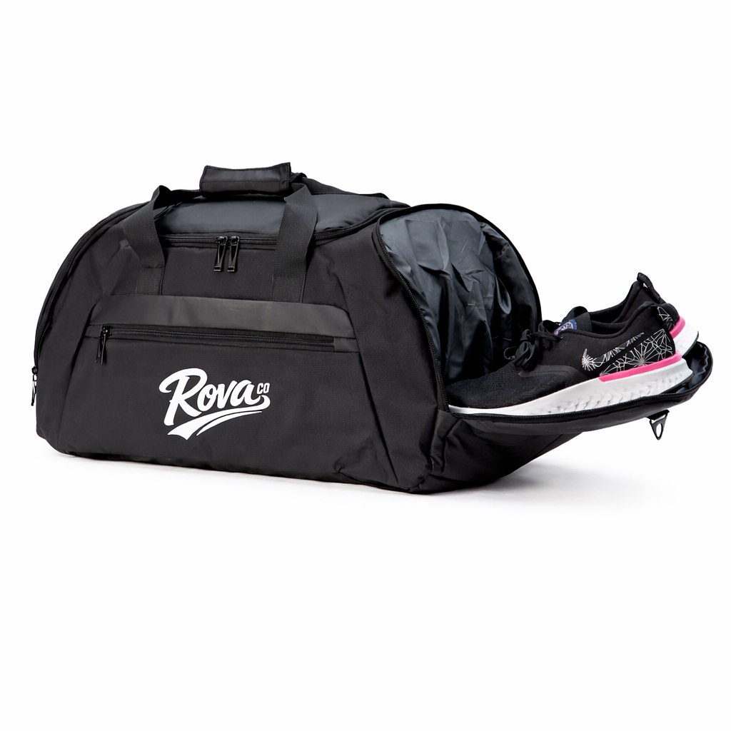Rova Co Duffle Backpack - Black/Black