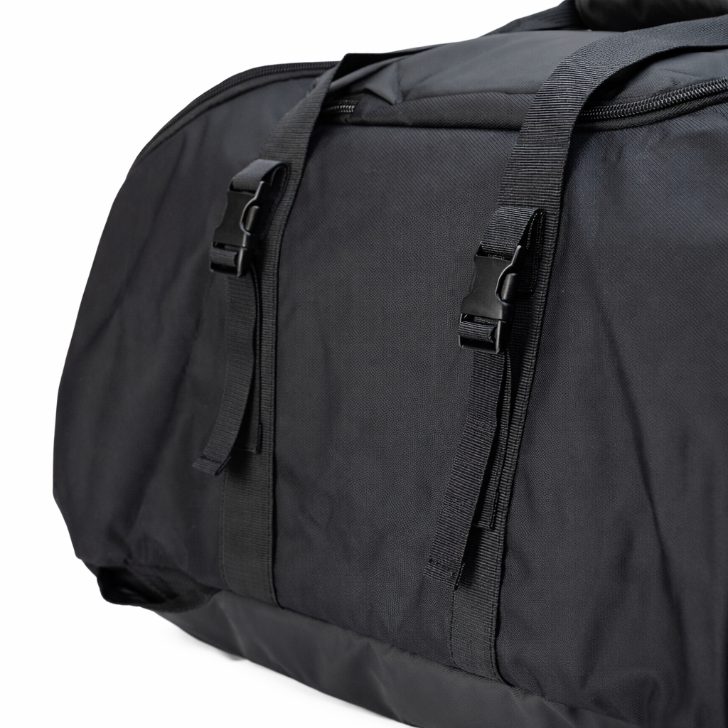 Rova Co Duffle Backpack - Black/Black