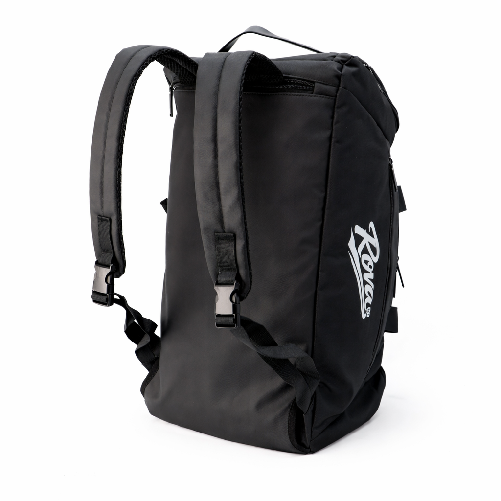Rova Co Duffle Backpack - Black/Black